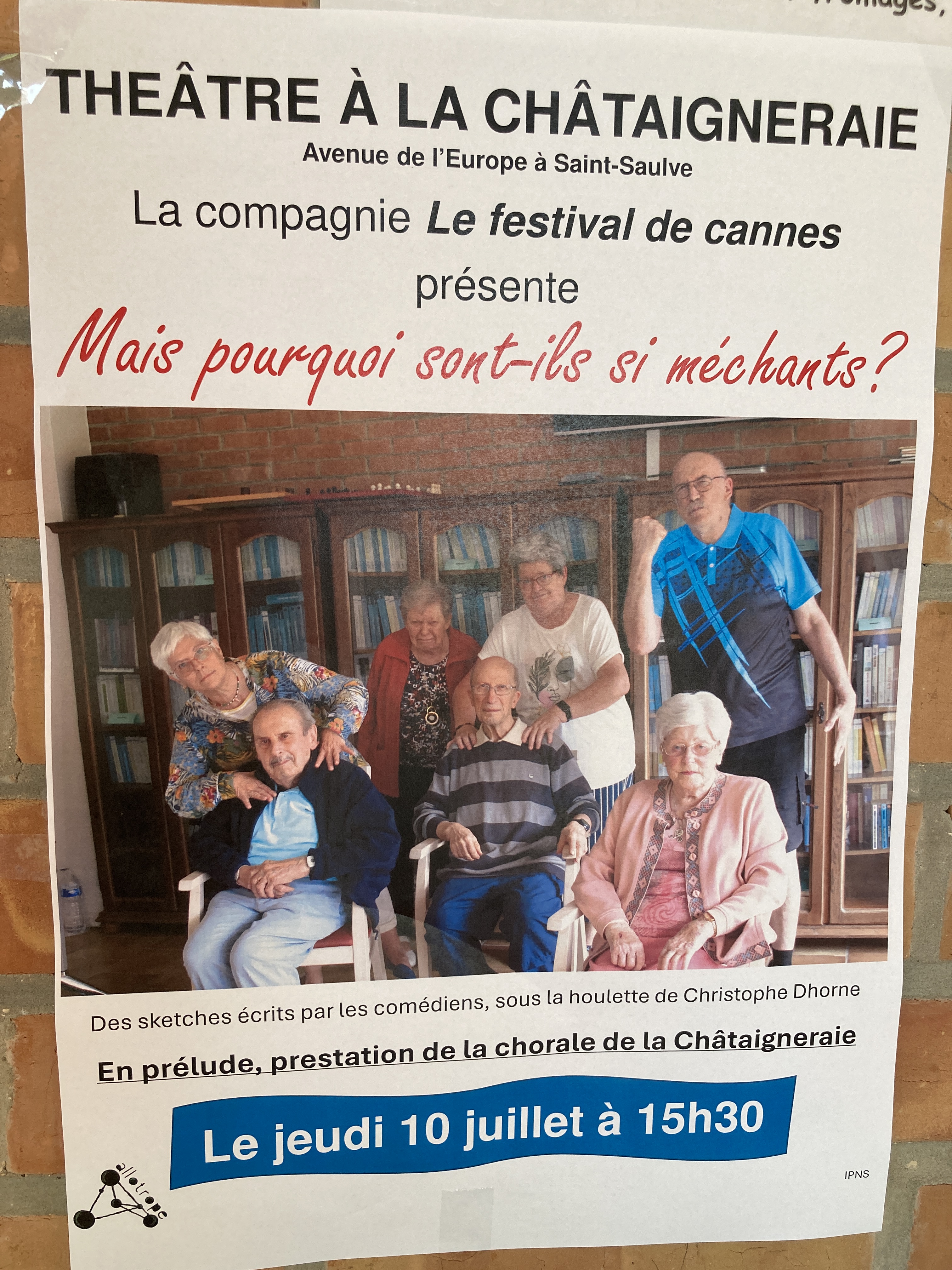 Les séniors en répétition&nbsp;!