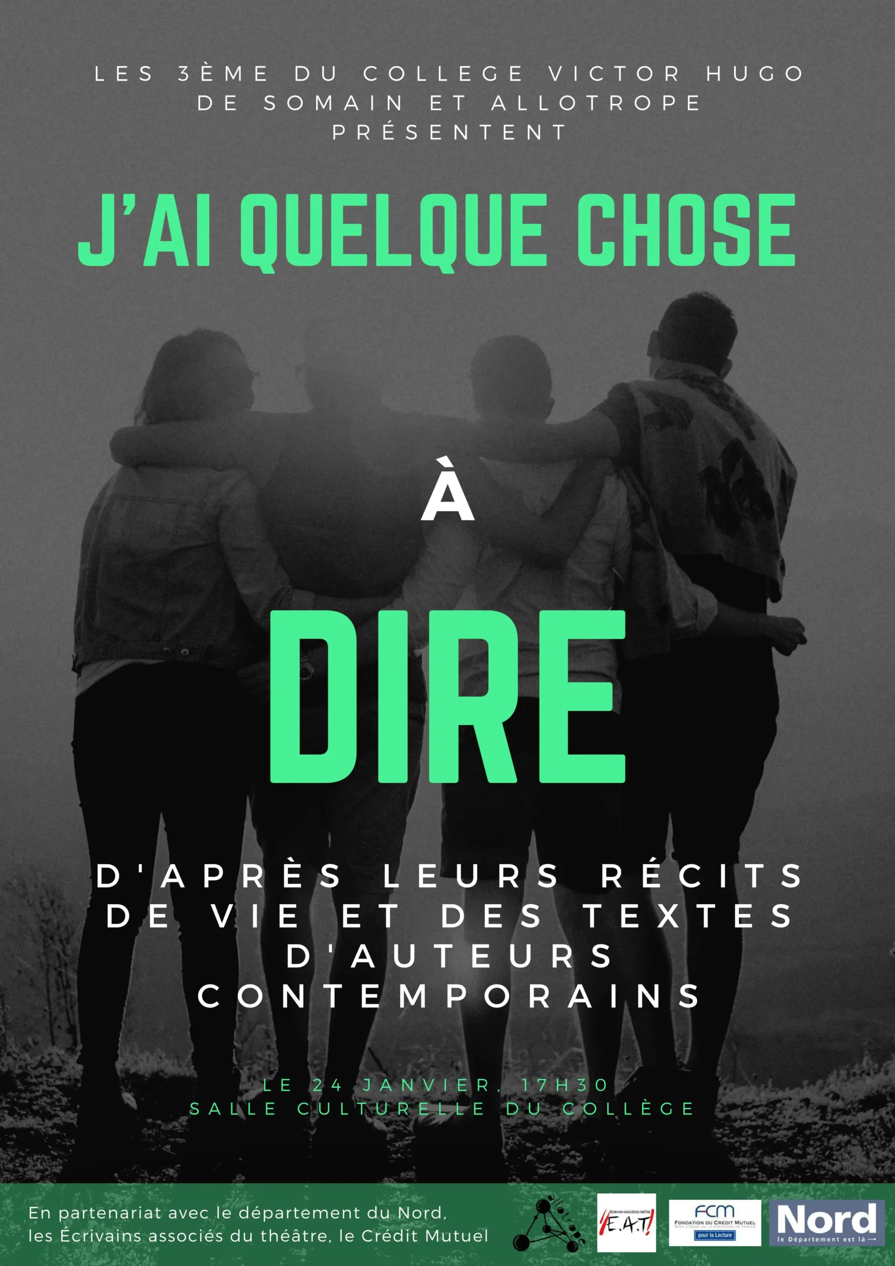 Ecriture et théâtre avec les collégiens